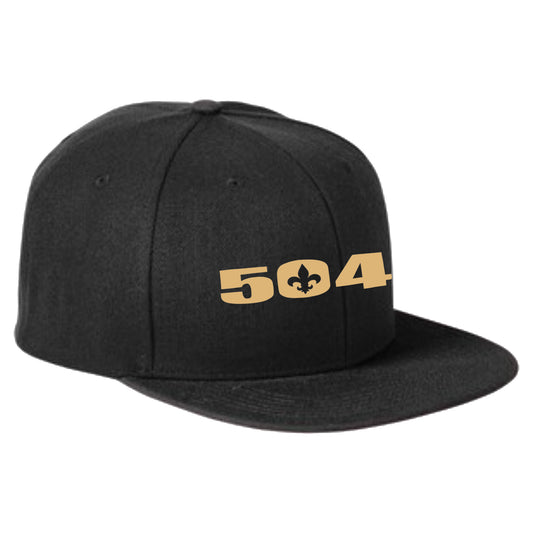 504 Flat Bill Cap