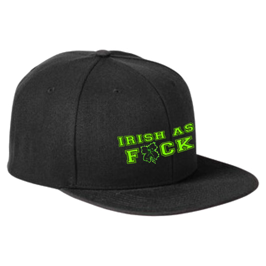 Irish as Fck Flat Bill Cap