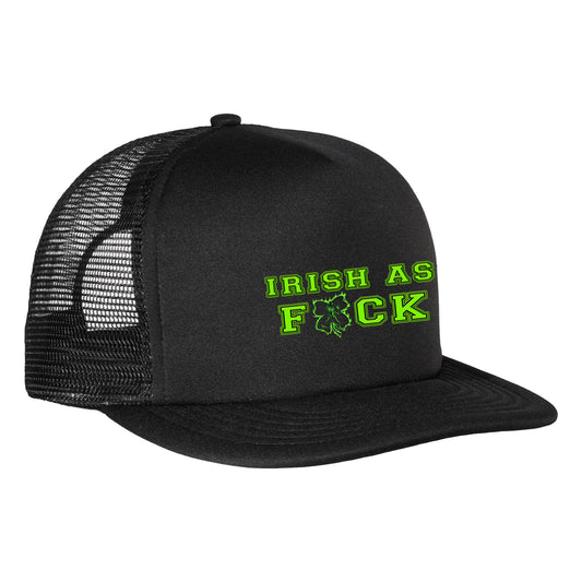 Irish as Fck Snapback Mesh Trucker Cap