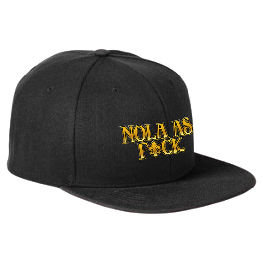 Nola as Fck Flat Bill Cap
