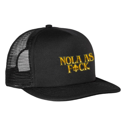 Nola as Fck Snapback Mesh Trucker Cap
