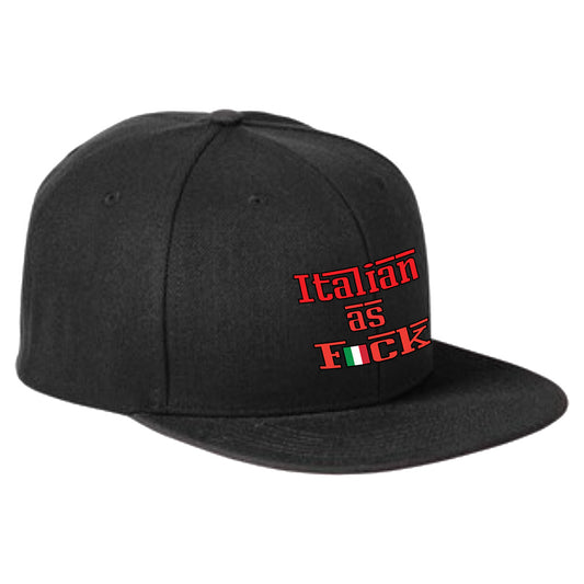 Italian as Fck Flat Bill Cap