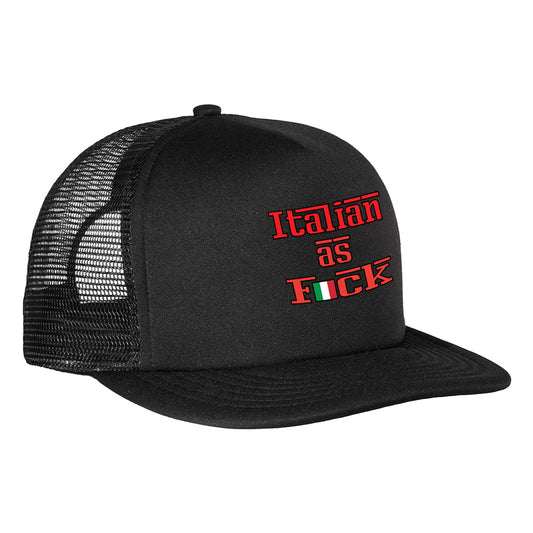 Italian as Fck Snapback Mesh Trucker Cap